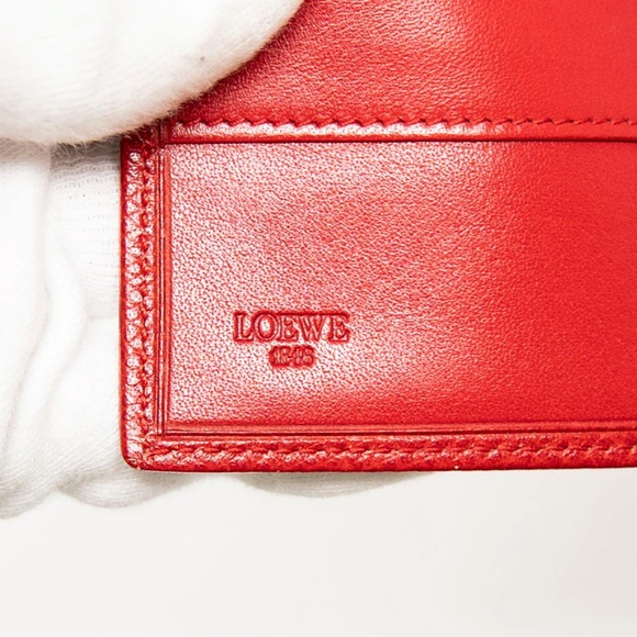 Loewe Red Compact Wallet - Picture 11 of 11